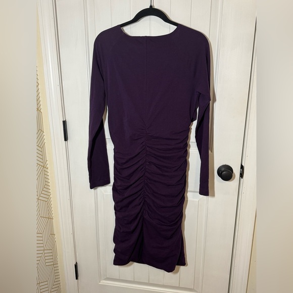 Sundance Ruched Faux Wrap Dress - Picture 7 of 8